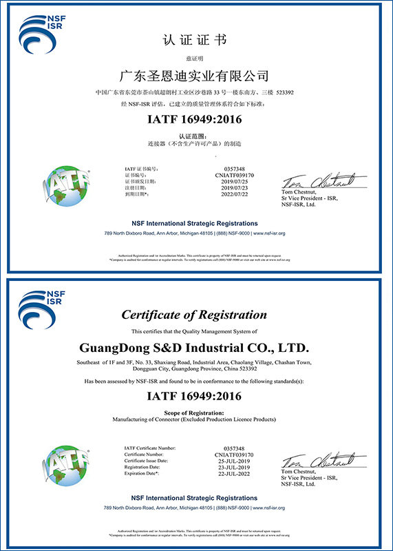 IATF16949-2016認(rèn)證